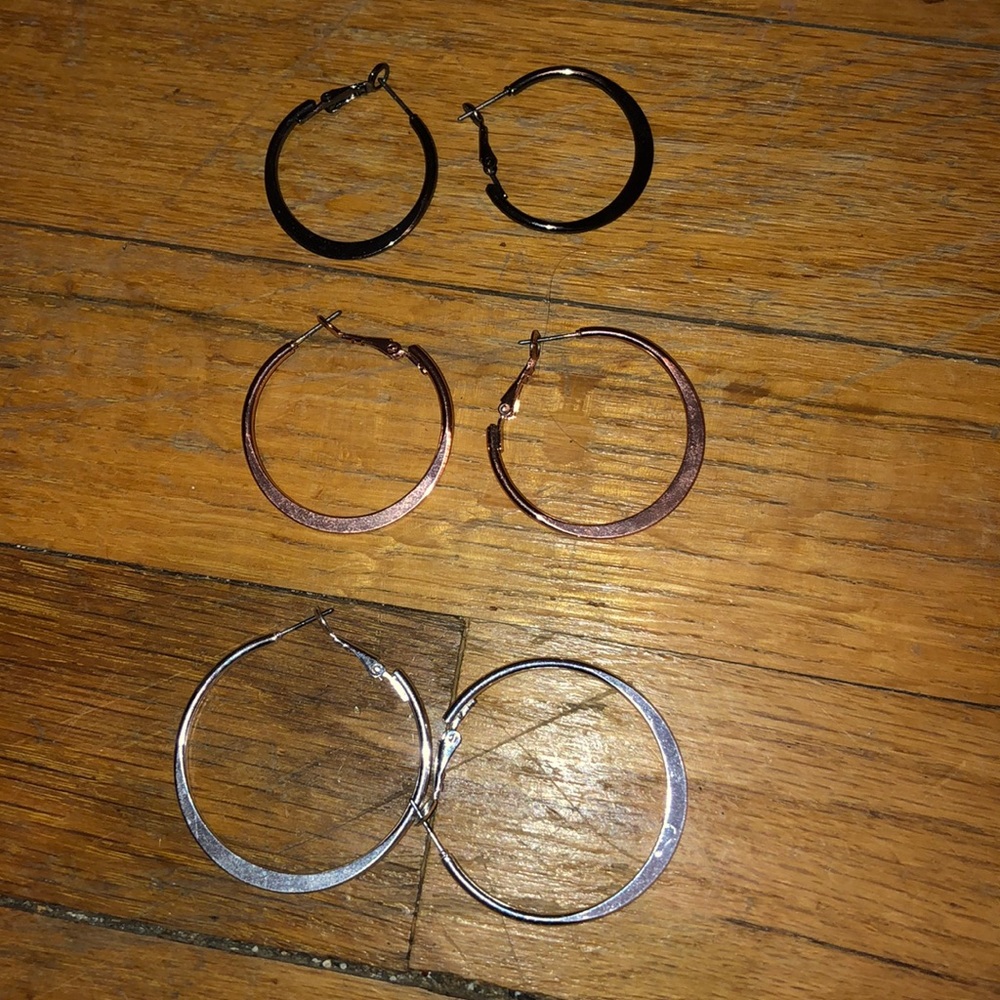 Hoop earrings
